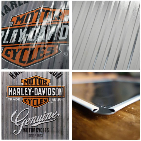 Placa metalica 30x40 Harley-Davidson Metal Wall - Gard metalic [2]