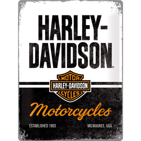 PLACI - Placa metalica 30x40 Harley-Davidson - Motociclete