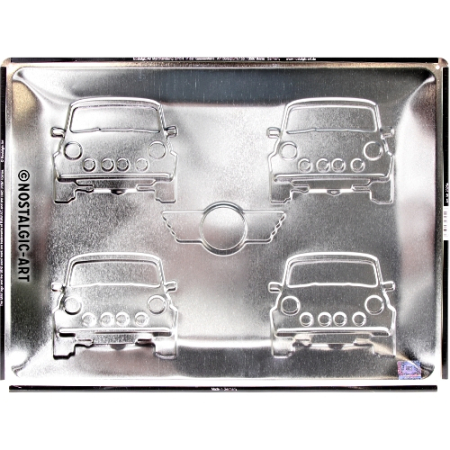 Placa metalica 30X40 Mini-4 Masini Pop Art [3]