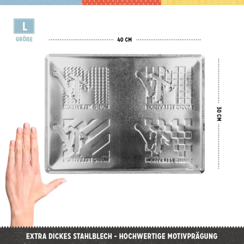 Placa metalica 30X40 MTV - Logo Pop Art [1]