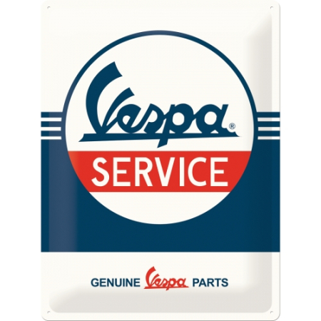 PLACI - Placa metalica 30x40 Vespa - Service