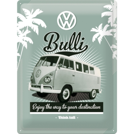 PLACI - Placa metalica 30X40 Volkswagen - Bulli