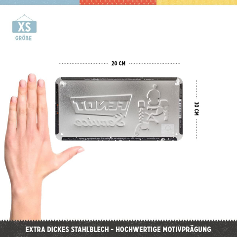 Placa metalica cu snur 10x20 Fendt - Service-ul Campului [1]