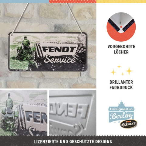 Placa metalica cu snur 10x20 Fendt - Service-ul Campului [2]