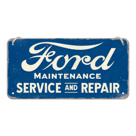 PLACI - Placa metalica cu snur 10x20 Ford - Service & Reparatii