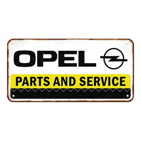 Placa metalica cu snur 10x20 Opel - Service si Piese [2]