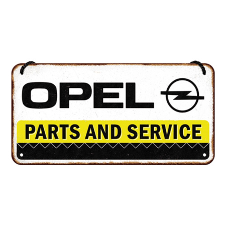 PLACI - Placa metalica cu snur 10x20 Opel - Service si Piese