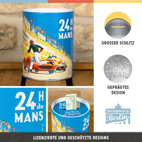 Pusculita  24h Le Mans Racing Poster Blu [4]