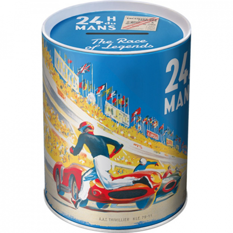PUSCULITE - Pusculita  24h Le Mans Racing Poster Blu