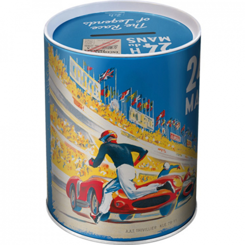 Pusculita  24h Le Mans Racing Poster Blu [2]
