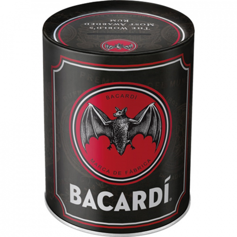 Pusculita Bacardi Logo Negru [1]