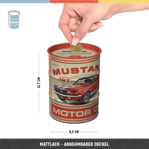 Pusculita Ford Mustang GT 1967 Motor Oil - Ulei de motor [4]
