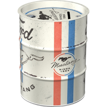 Pusculita Ford Mustang - Horse & Stripes Logo - Sigla cu Cal si Dungi [1]