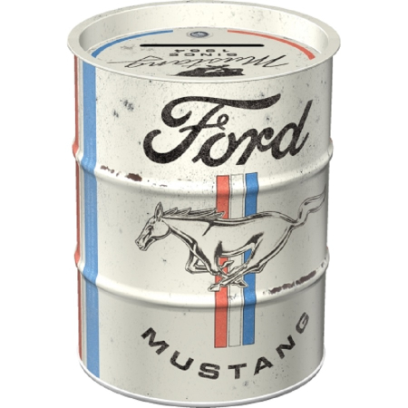 PUSCULITE - Pusculita Ford Mustang - Horse & Stripes Logo - Sigla cu Cal si Dungi