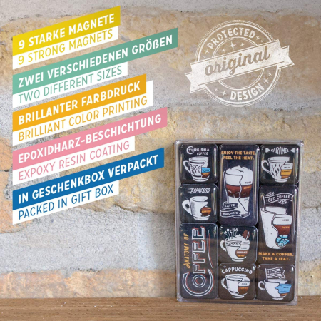 Set de magneti Anatomia cafelei [2]