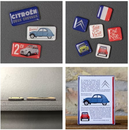 Set de magneti Citroen - 2CV C'est la vie - Asta e viata [3]