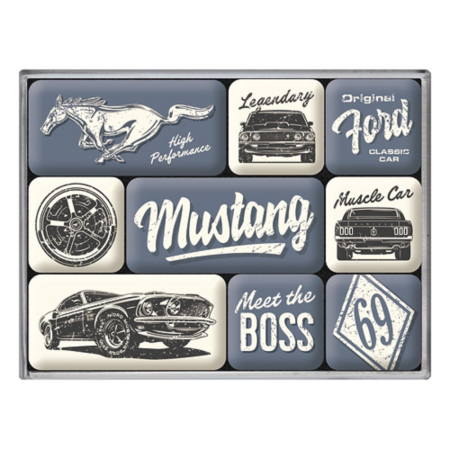 MAGNETI - Set de magneti Ford Mustang - The Boss