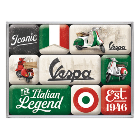 MAGNETI - Set de magneti Vespa - Italian Legend
