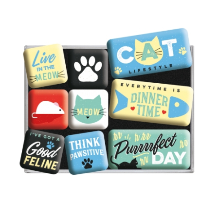Set magneti Cat Lifestyle - Stil de viata pisicesc [1]