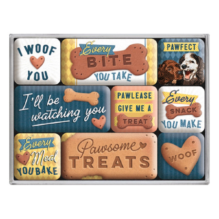 MAGNETI - Set magneti Every Bite You Take Dog Treats - Recompense de catei