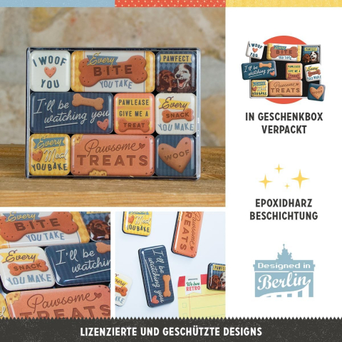 Set magneti Every Bite You Take Dog Treats - Recompense de catei [3]