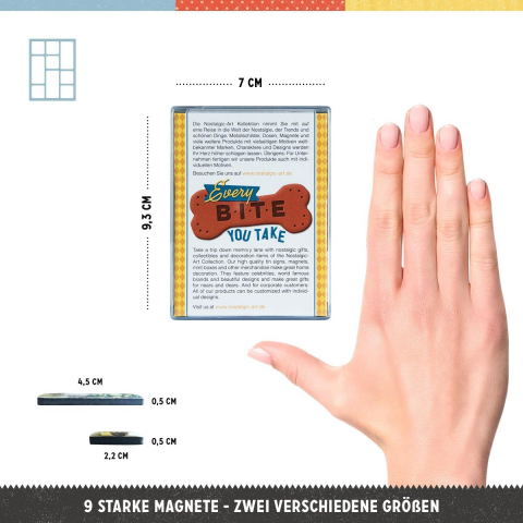 Set magneti Every Bite You Take Dog Treats - Recompense de catei [2]