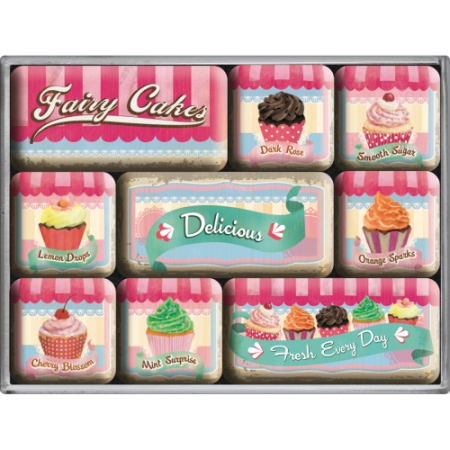 MAGNETI - Set magneti Fairy Cakes