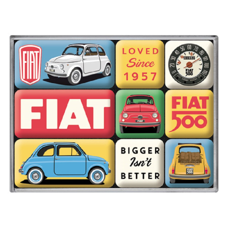 MAGNETI - Set magneti Fiat 500 - Loved Since 1957