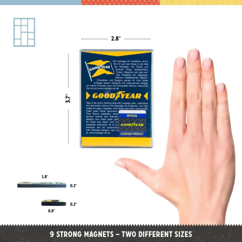 Set magneti Goodyear Sigle [2]