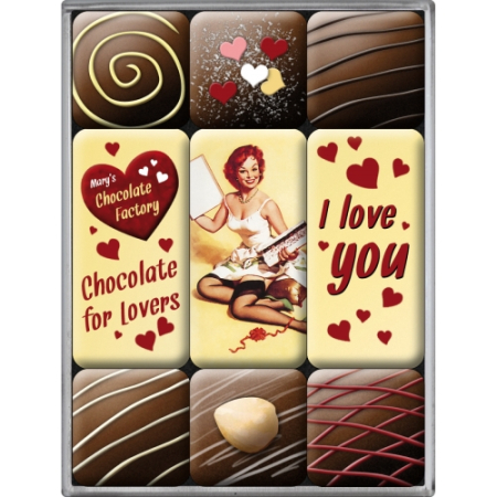 MAGNETI - Set magneti I Love You