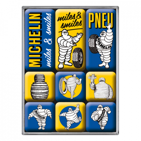 MAGNETI - Set Magneti Michelin - Evolutia Siglei