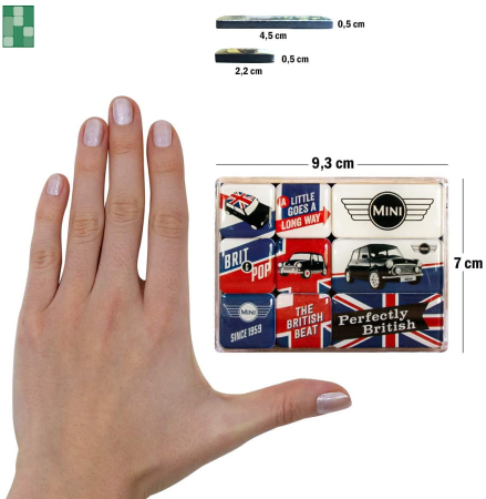 Set magneti Mini-Union Jack [2]