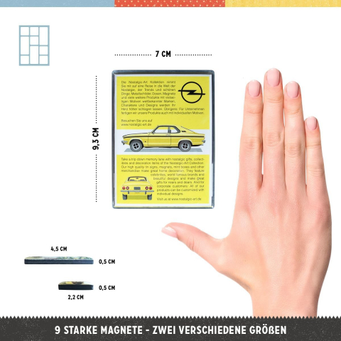 Set magneti Opel Manta [2]