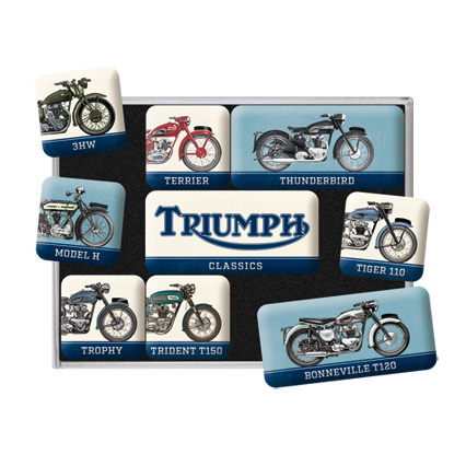 Set magneti Triumph - Model Chart - Diagrama cu modele [1]