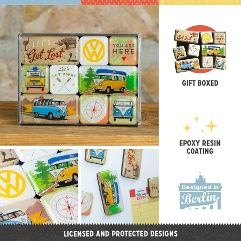 Set magneti Volkswagen - Bulli Let's Get Lost [3]