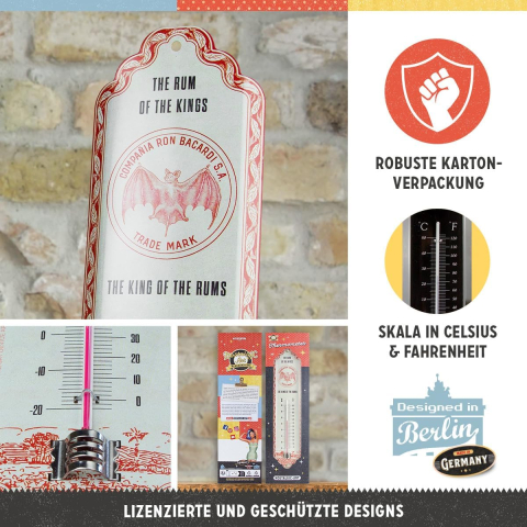 Termometru Bacardi - The King Of The Rums - Regele Romului [2]