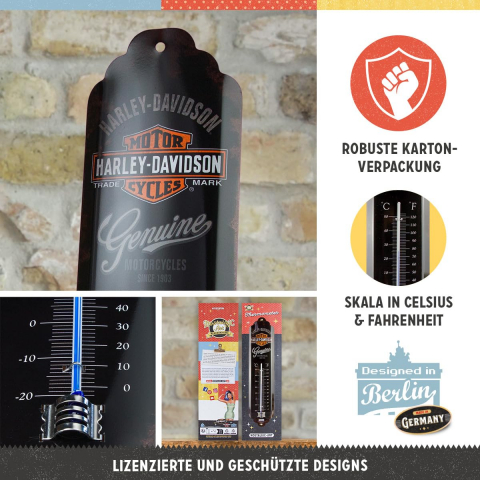 Termometru Harley-Davidson - Genuine - Autentic [2]