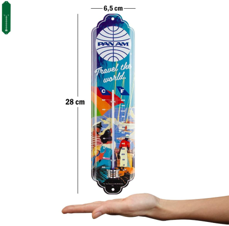 Termometru Pan Am - Travel the World - Calatoreste in lume [1]