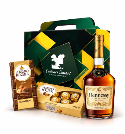 PRODUSE - Cos cadou Hennessy Cognac