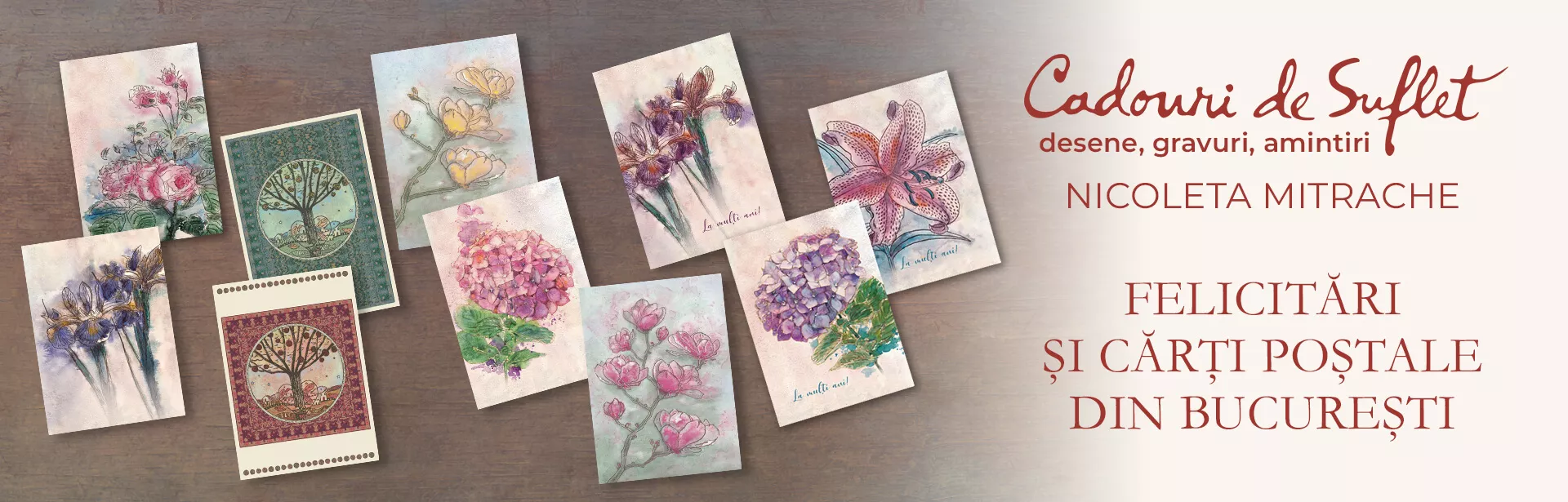Felicitări Cărți Poștale București - Nicoleta Mitrache