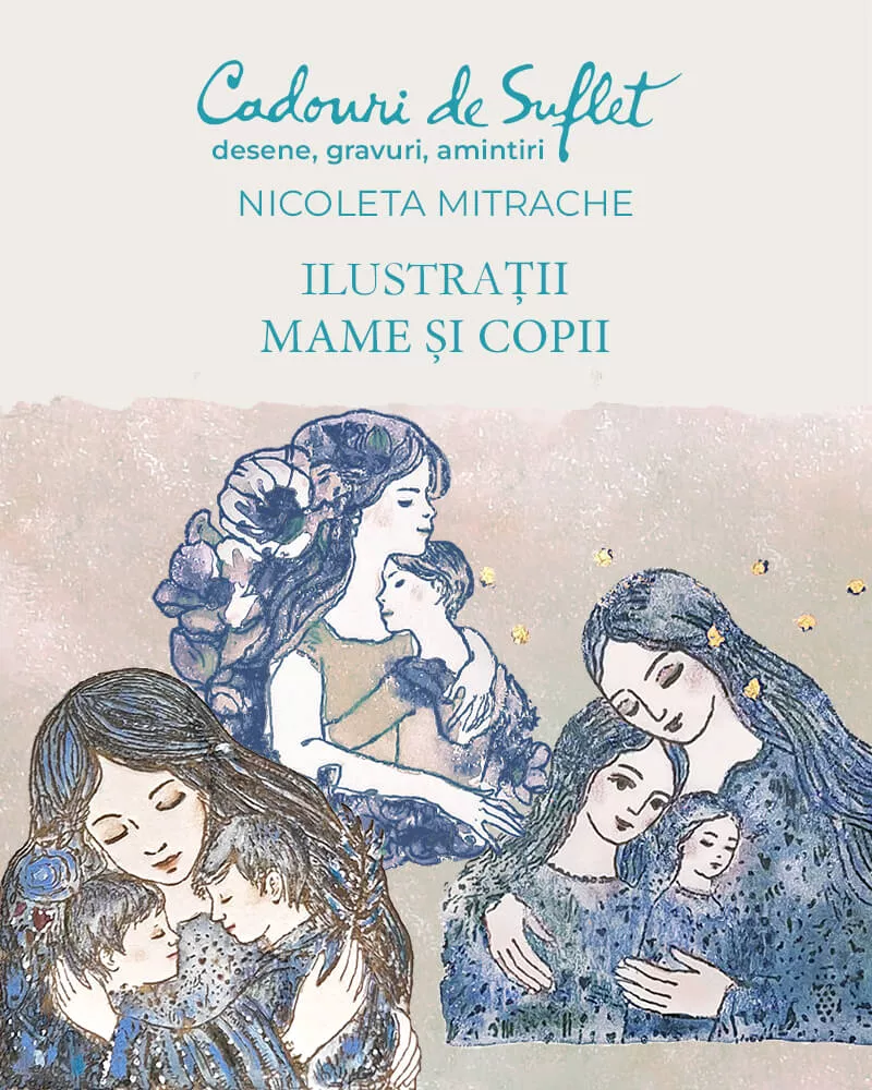 Ilustrații Mame și Copii - Nicoleta Mitrache