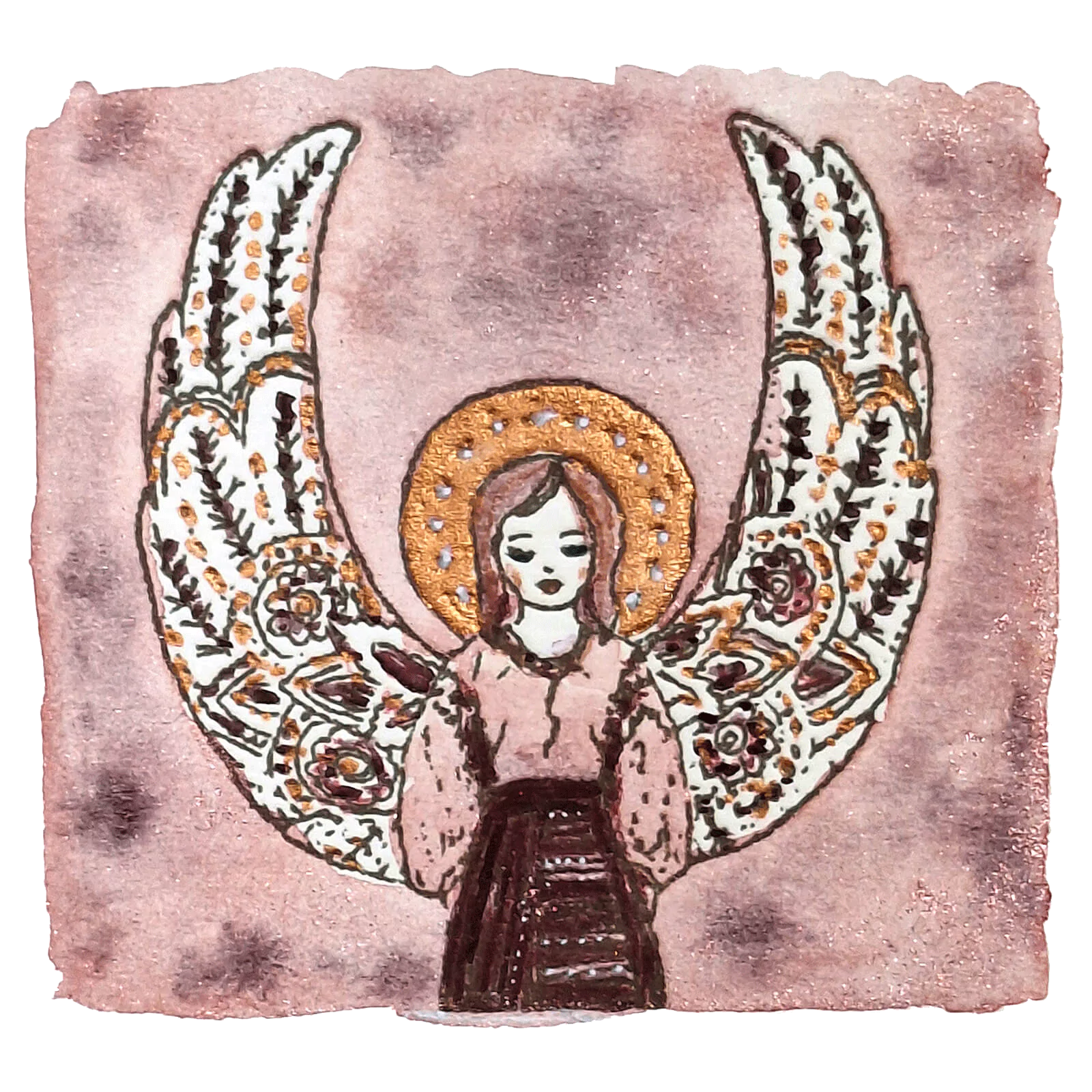 Ilustrație Îngerul Mamei