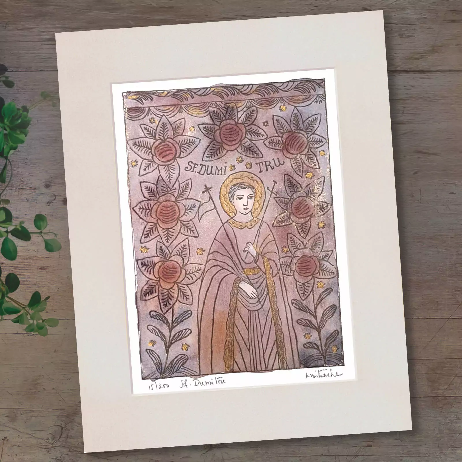 Icoană ortodoxă cu Sfântul Dumitru [4]