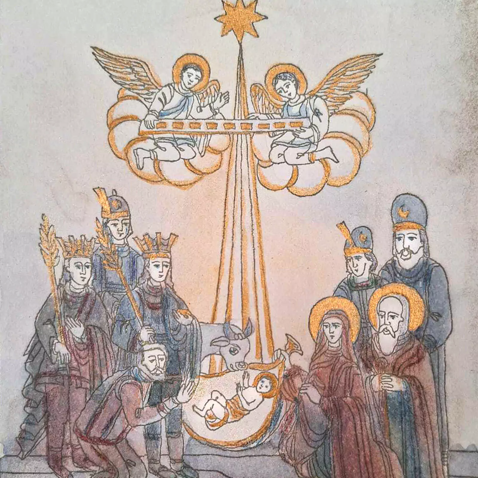 Icoană ortodoxă Nașterea Domnului [3]