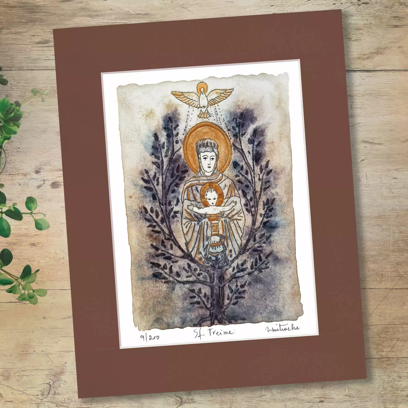 Icoană ortodoxă Sfânta Treime [4]