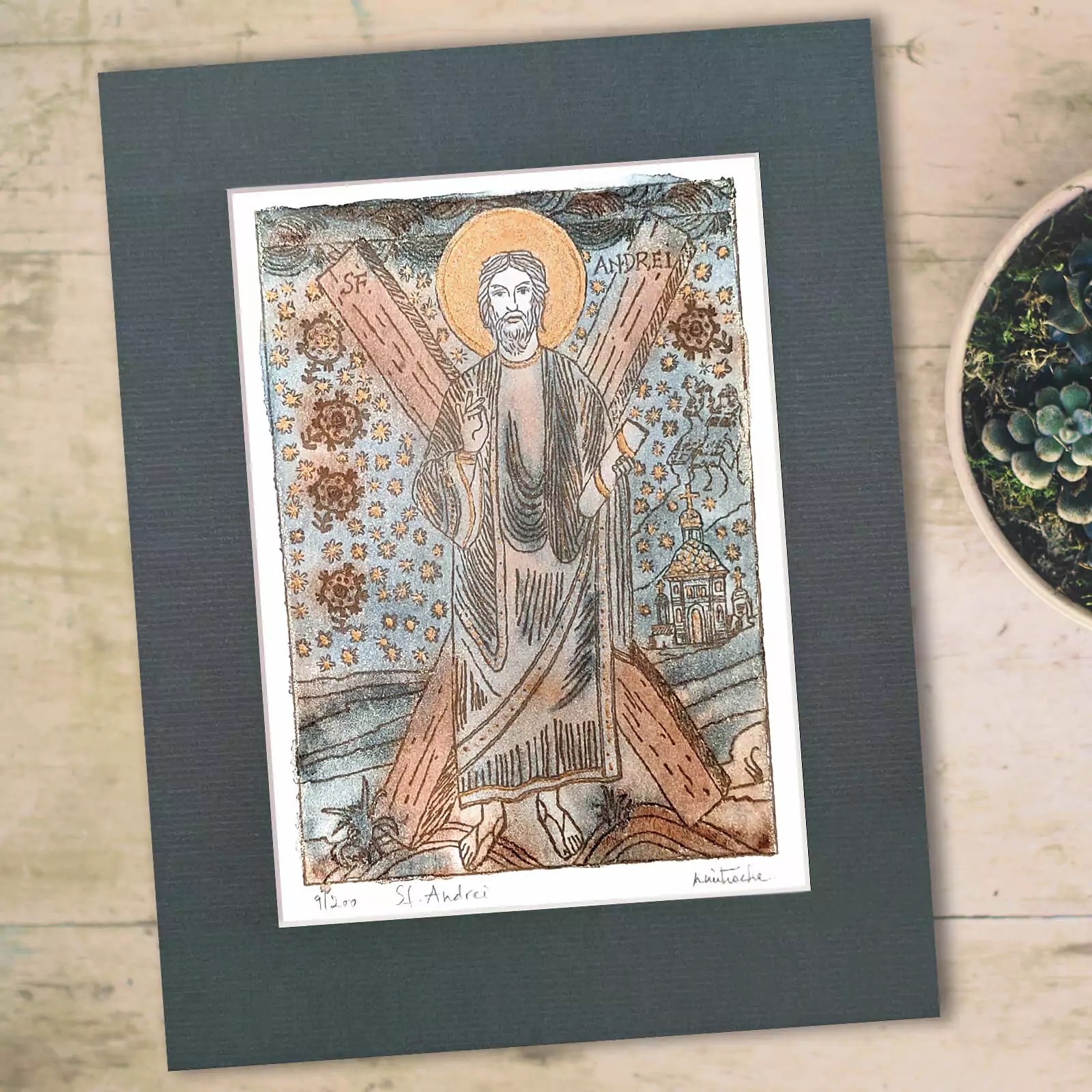 Icoană ortodoxă Sfântul Andrei [4]