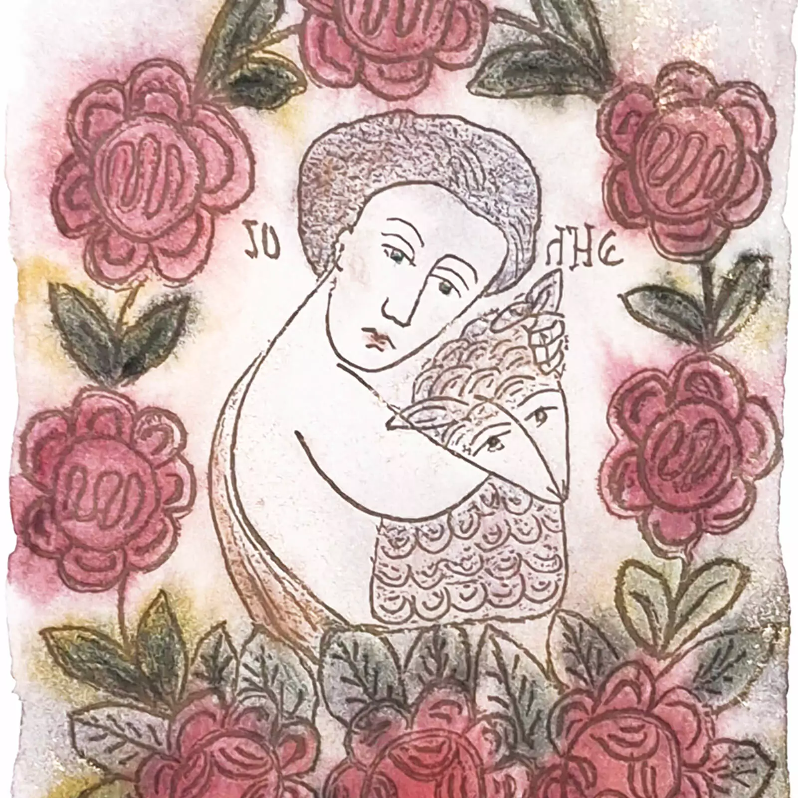 Icoană ortodoxă Sfântul Ioan copil [3]