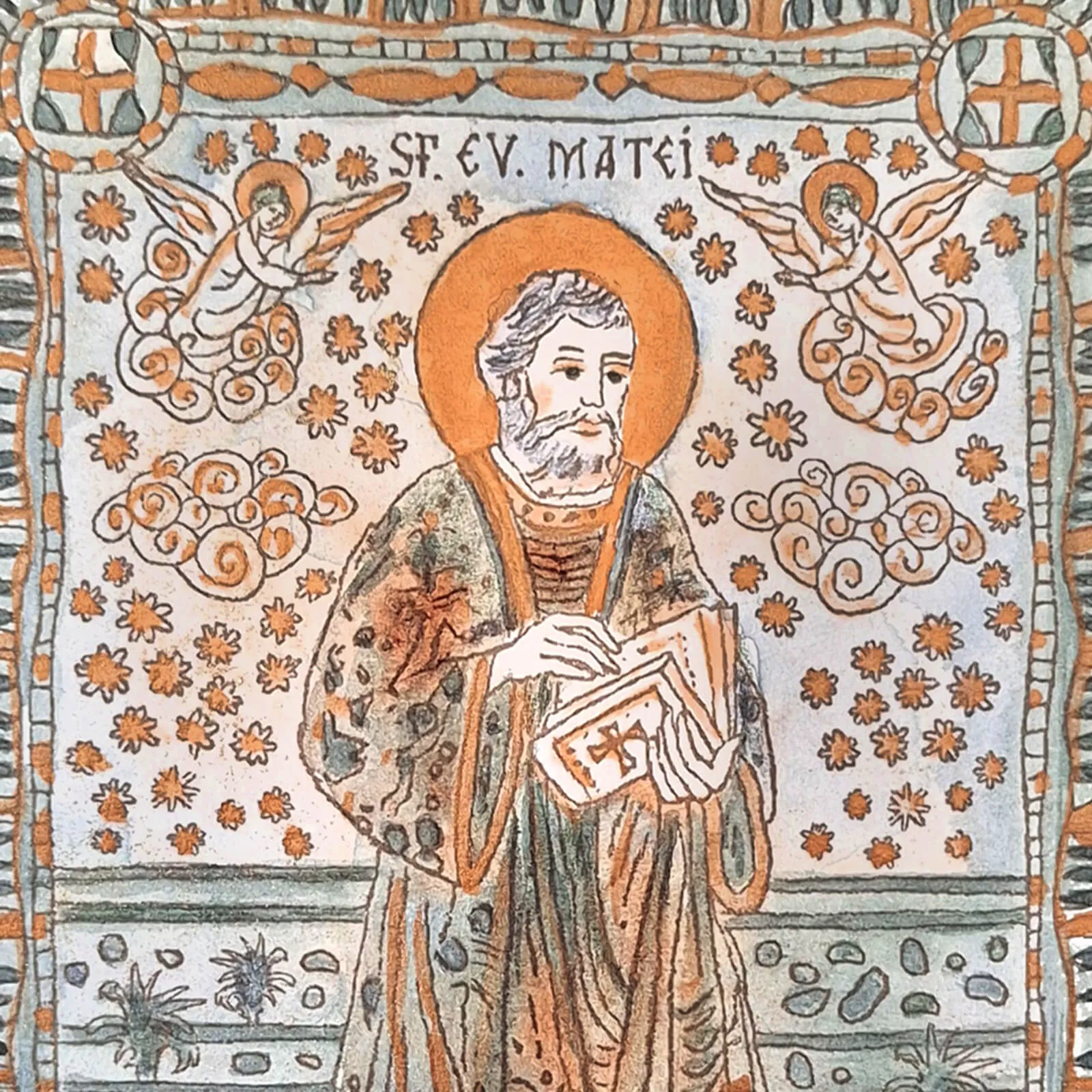 Icoană ortodoxă Sfântul Matei [3]