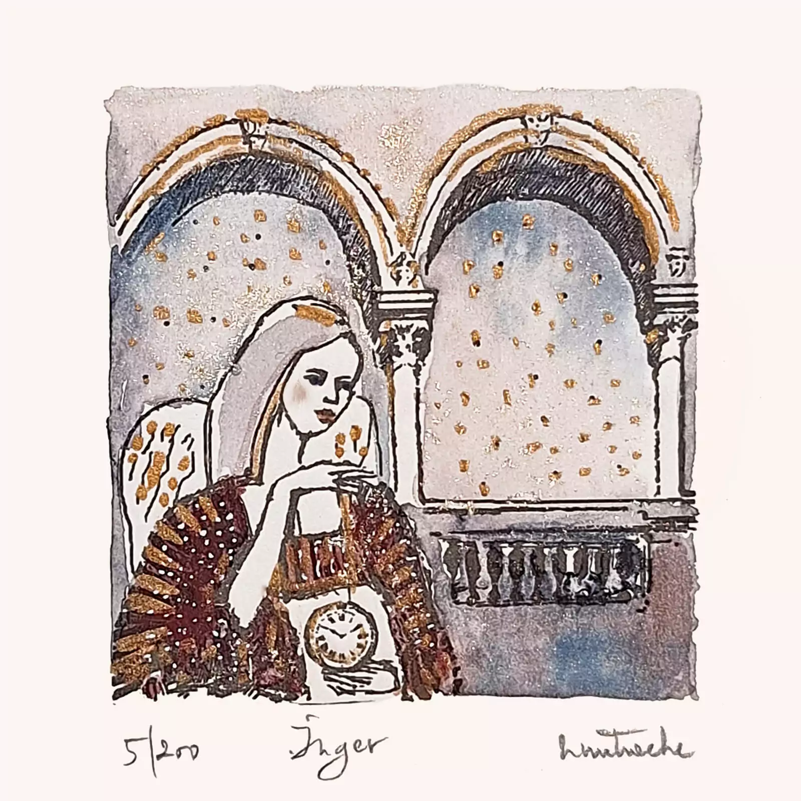 Ilustrație Îngerul Timpului [2]