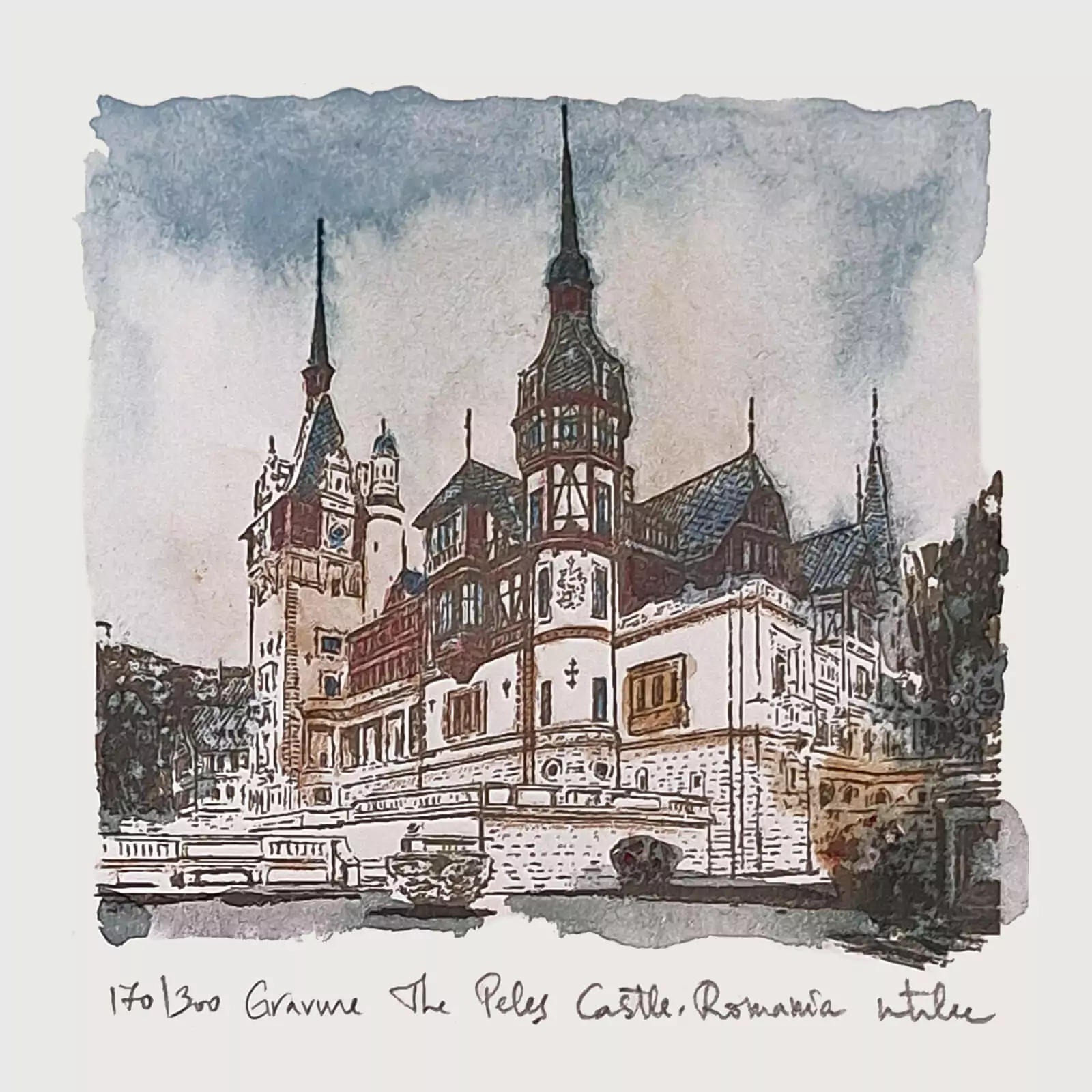 Suvenir Castelul Peleș România [2]